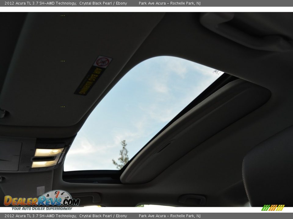2012 Acura TL 3.7 SH-AWD Technology Crystal Black Pearl / Ebony Photo #13