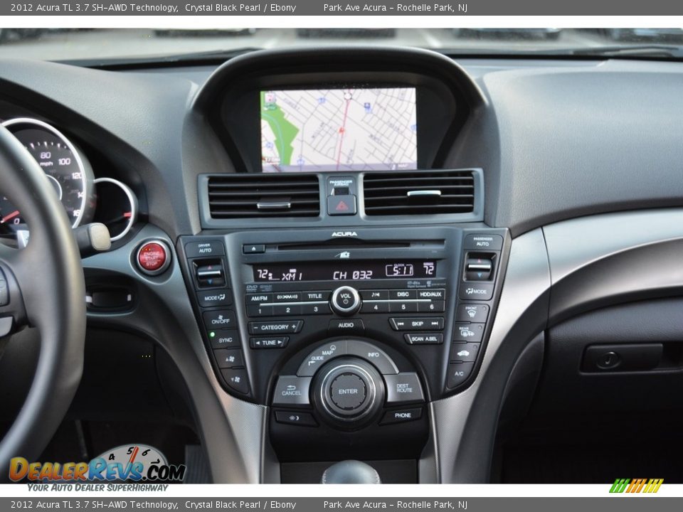 2012 Acura TL 3.7 SH-AWD Technology Crystal Black Pearl / Ebony Photo #15