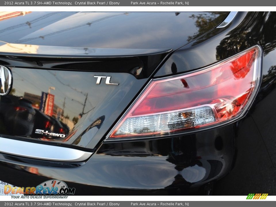 2012 Acura TL 3.7 SH-AWD Technology Crystal Black Pearl / Ebony Photo #23