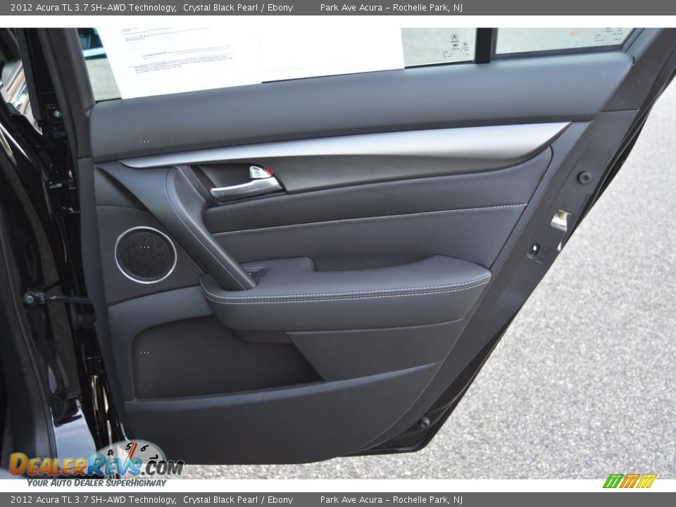 2012 Acura TL 3.7 SH-AWD Technology Crystal Black Pearl / Ebony Photo #24