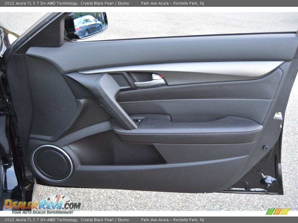 2012 Acura TL 3.7 SH-AWD Technology Crystal Black Pearl / Ebony Photo #26