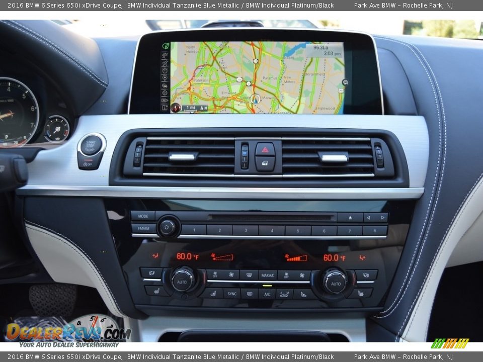 Navigation of 2016 BMW 6 Series 650i xDrive Coupe Photo #16