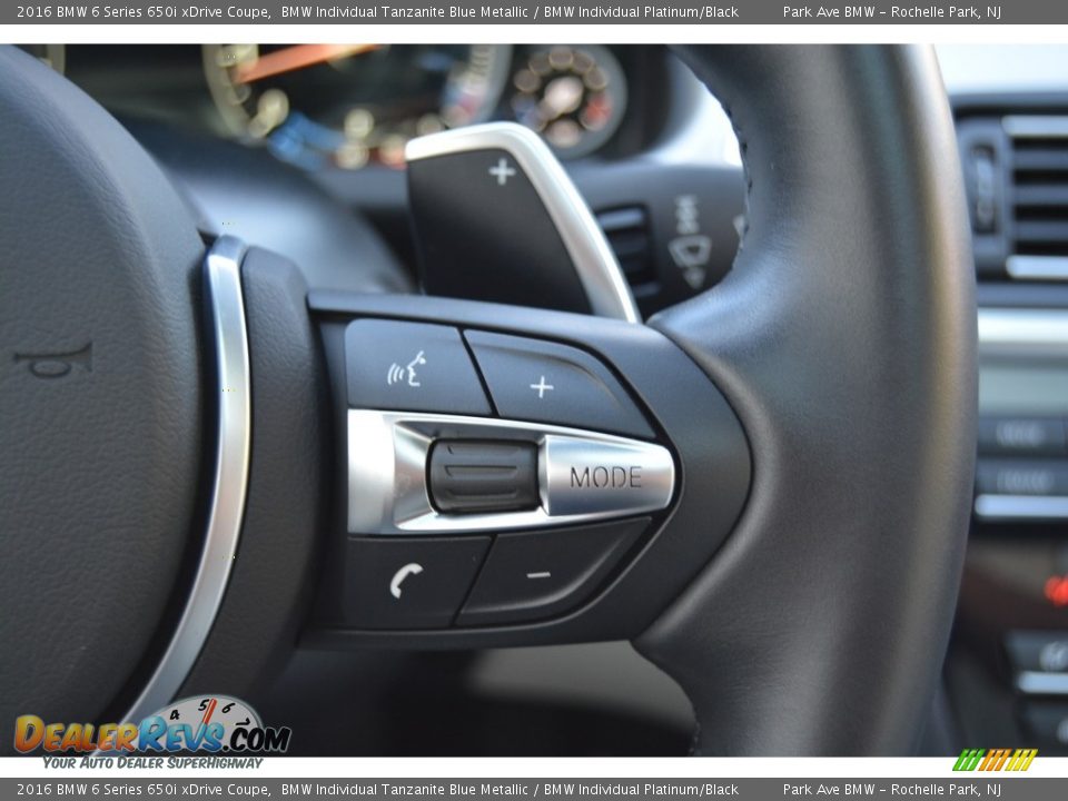Controls of 2016 BMW 6 Series 650i xDrive Coupe Photo #20