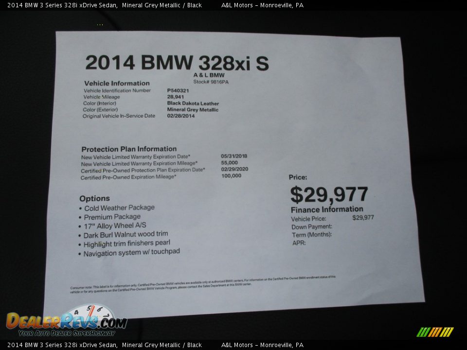 2014 BMW 3 Series 328i xDrive Sedan Mineral Grey Metallic / Black Photo #12