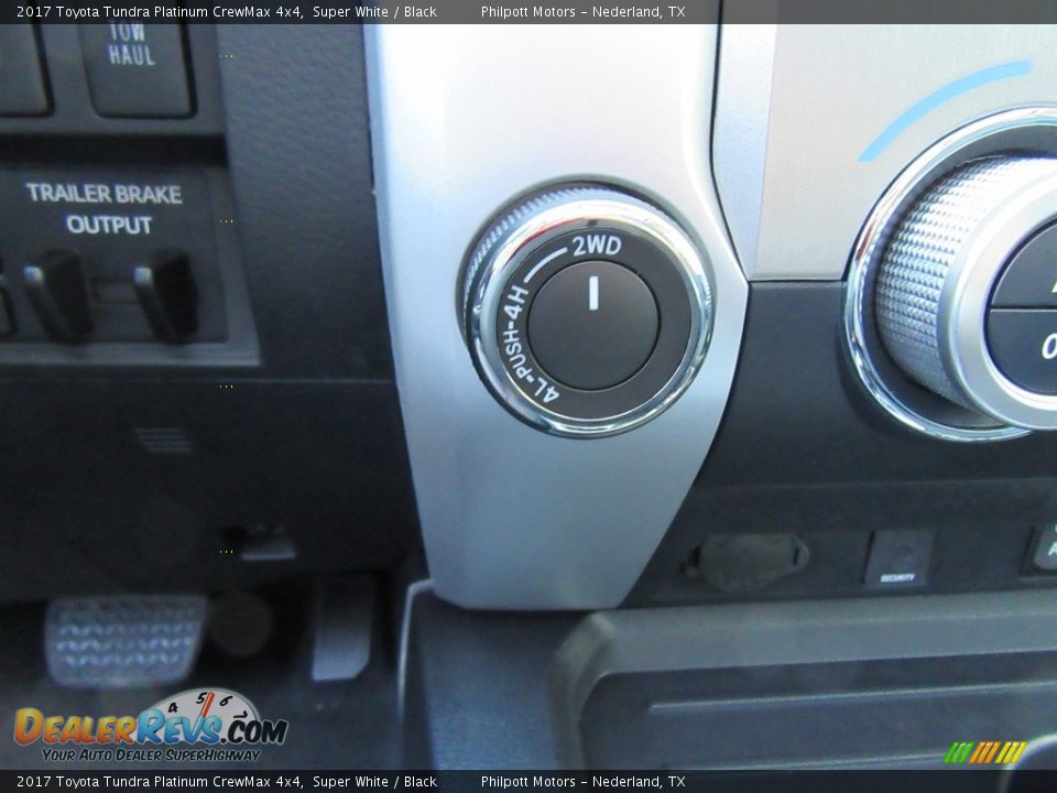 Controls of 2017 Toyota Tundra Platinum CrewMax 4x4 Photo #28