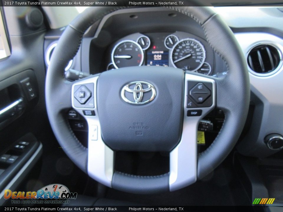 2017 Toyota Tundra Platinum CrewMax 4x4 Steering Wheel Photo #31
