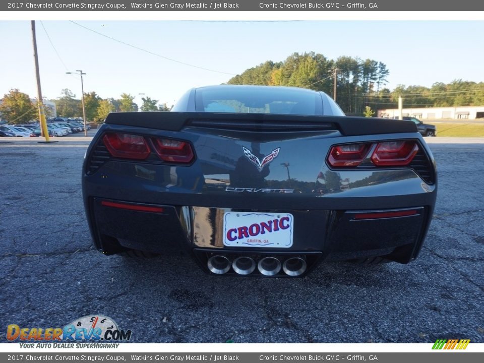 2017 Chevrolet Corvette Stingray Coupe Watkins Glen Gray Metallic / Jet Black Photo #6