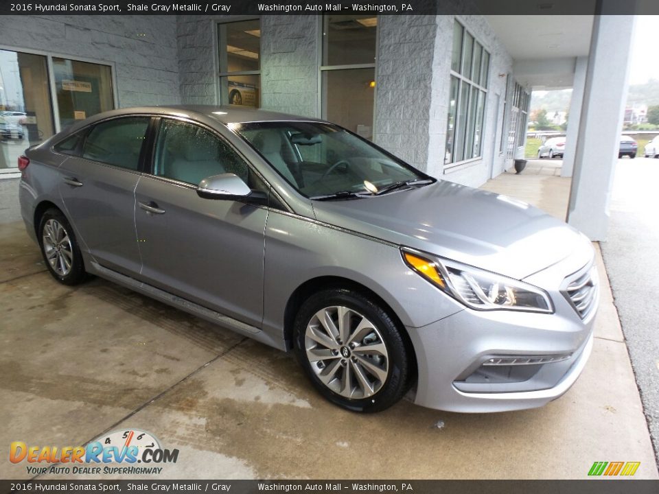 2016 Hyundai Sonata Sport Shale Gray Metallic / Gray Photo #1