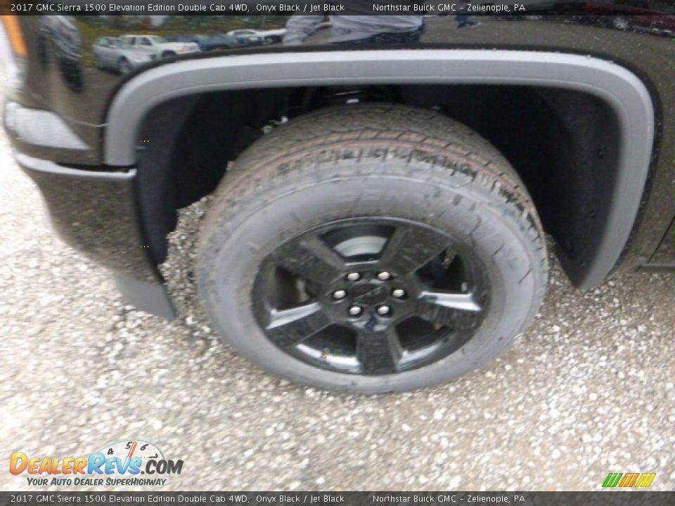 2017 GMC Sierra 1500 Elevation Edition Double Cab 4WD Onyx Black / Jet Black Photo #2