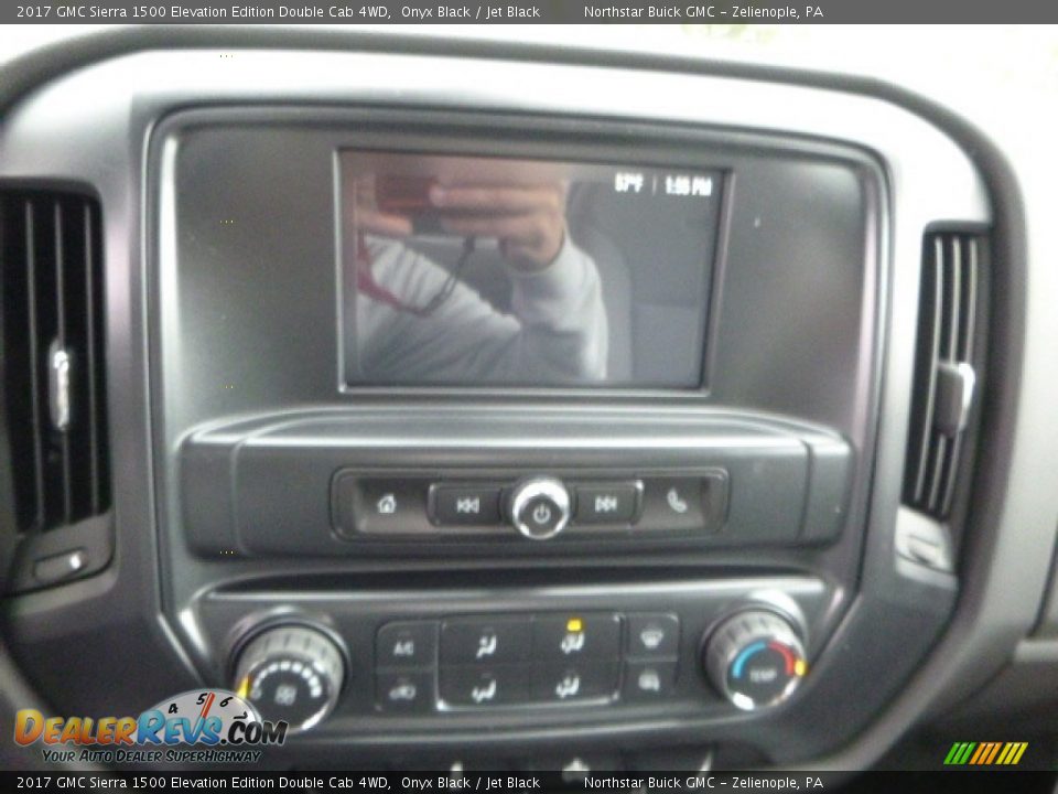 2017 GMC Sierra 1500 Elevation Edition Double Cab 4WD Onyx Black / Jet Black Photo #15