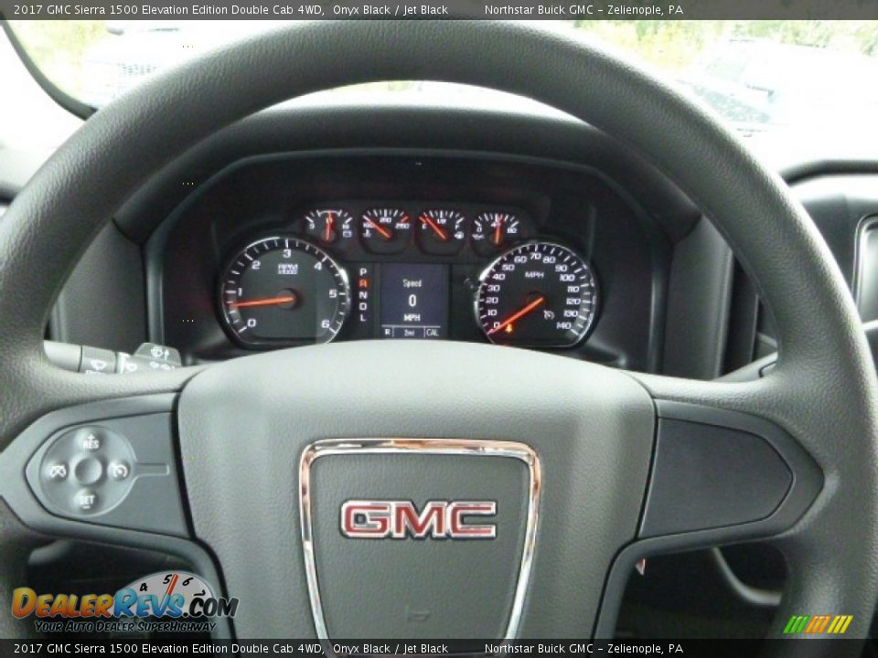 2017 GMC Sierra 1500 Elevation Edition Double Cab 4WD Steering Wheel Photo #16