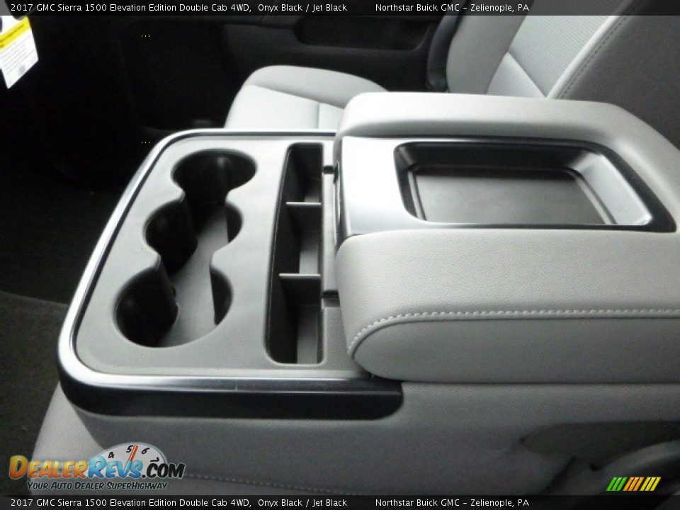 2017 GMC Sierra 1500 Elevation Edition Double Cab 4WD Onyx Black / Jet Black Photo #19
