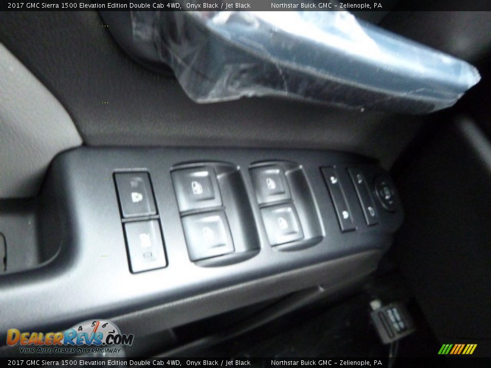 2017 GMC Sierra 1500 Elevation Edition Double Cab 4WD Onyx Black / Jet Black Photo #20