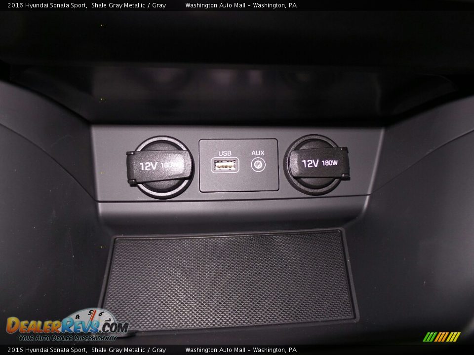 2016 Hyundai Sonata Sport Shale Gray Metallic / Gray Photo #32