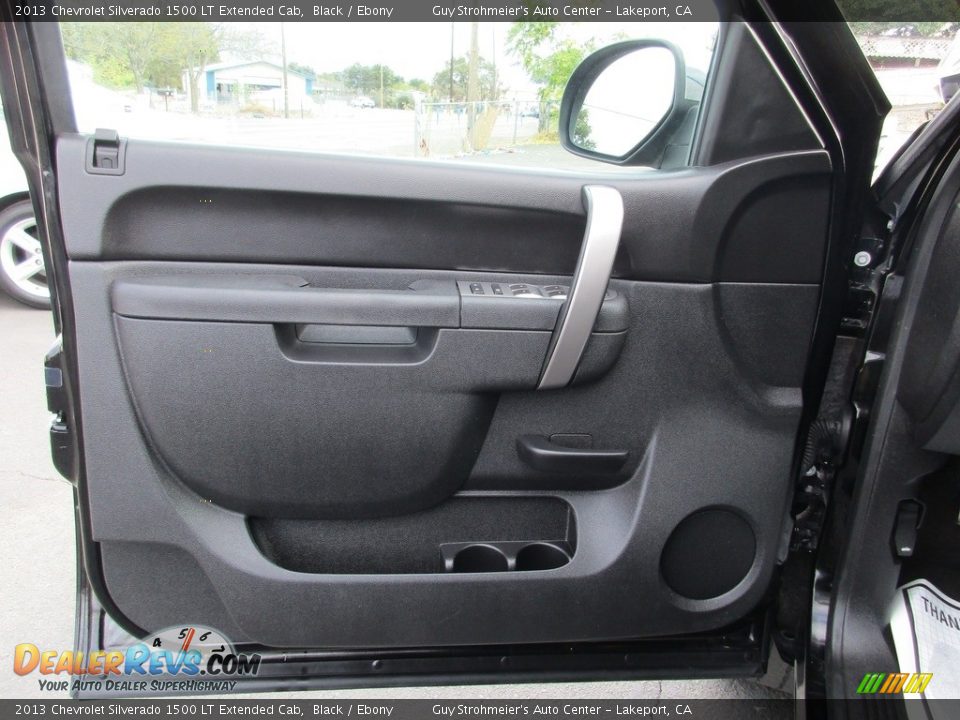 2013 Chevrolet Silverado 1500 LT Extended Cab Black / Ebony Photo #9