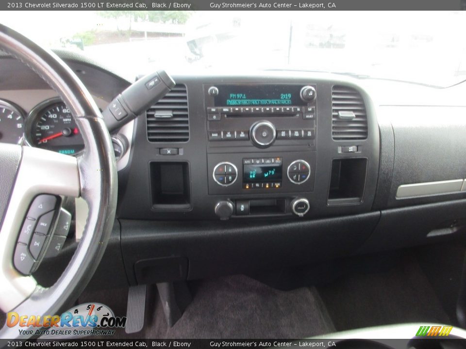 2013 Chevrolet Silverado 1500 LT Extended Cab Black / Ebony Photo #14