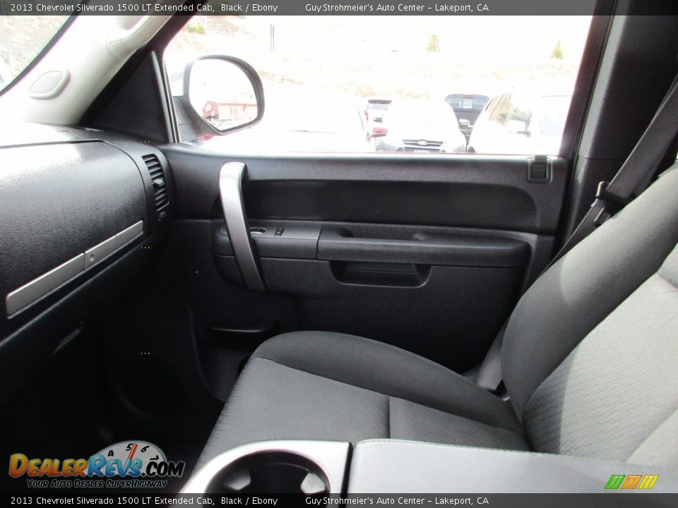 2013 Chevrolet Silverado 1500 LT Extended Cab Black / Ebony Photo #16