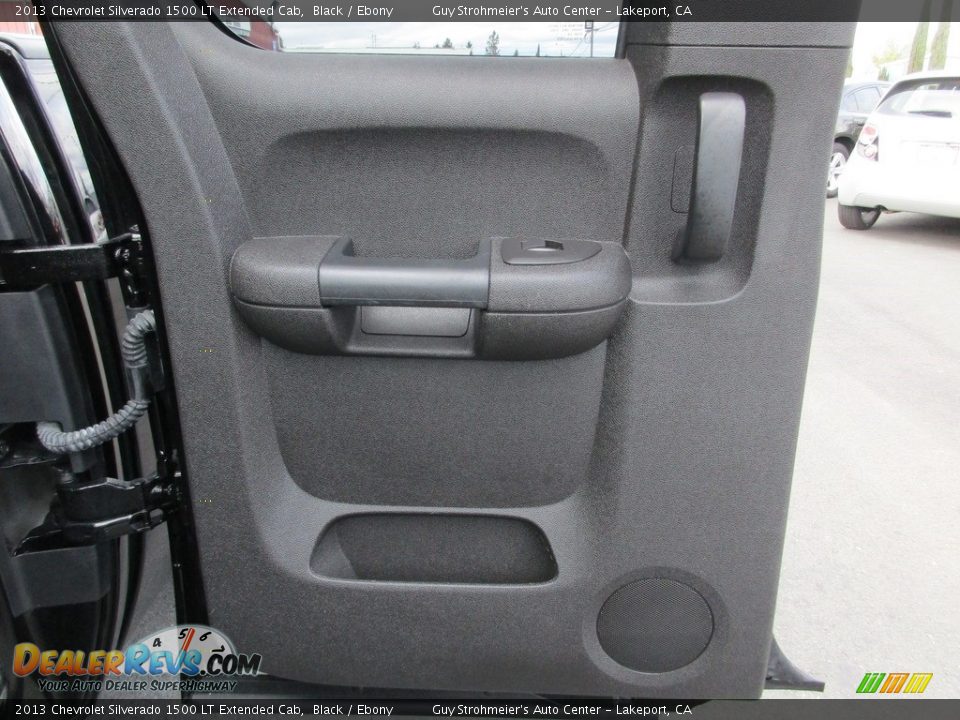 2013 Chevrolet Silverado 1500 LT Extended Cab Black / Ebony Photo #23