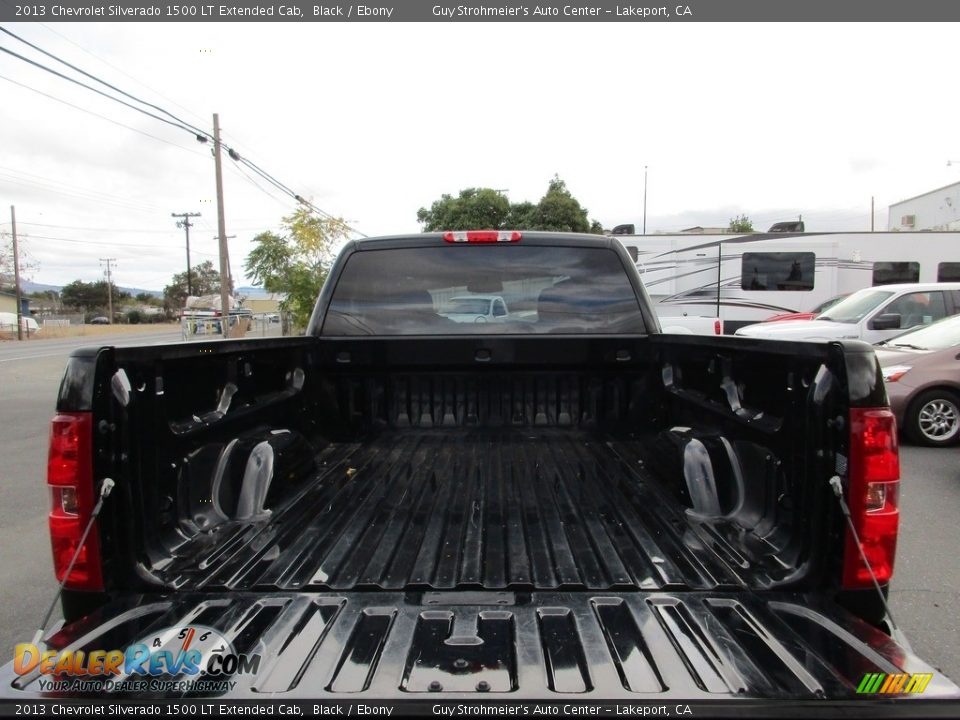 2013 Chevrolet Silverado 1500 LT Extended Cab Black / Ebony Photo #25