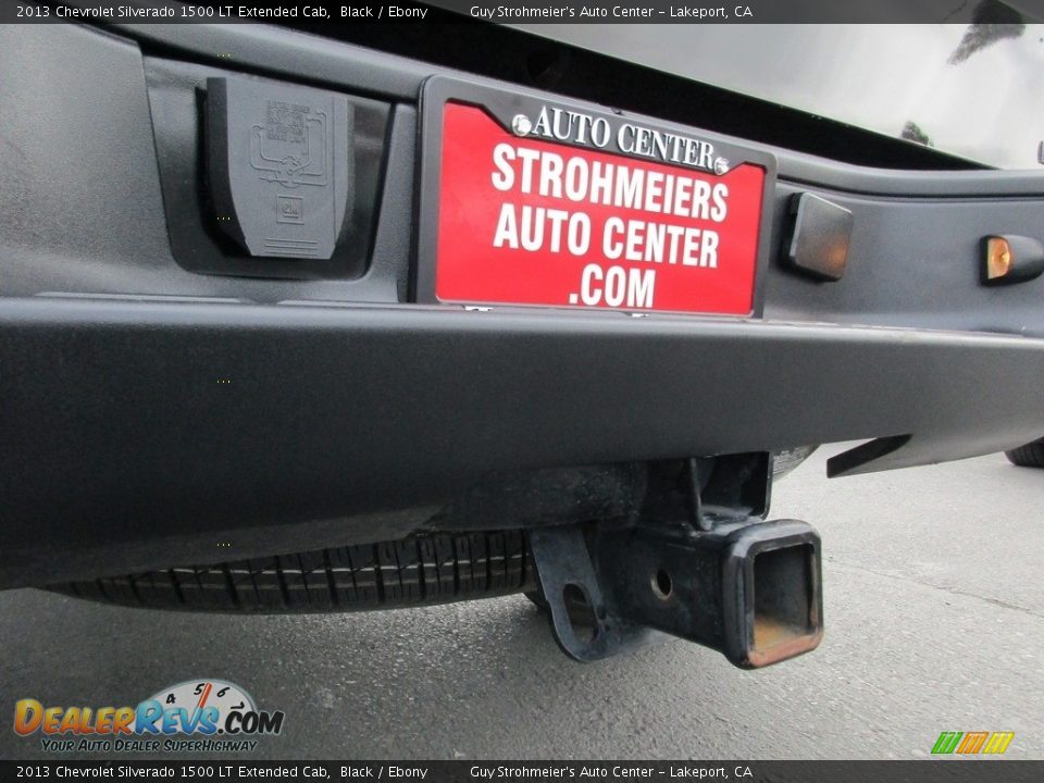 2013 Chevrolet Silverado 1500 LT Extended Cab Black / Ebony Photo #26