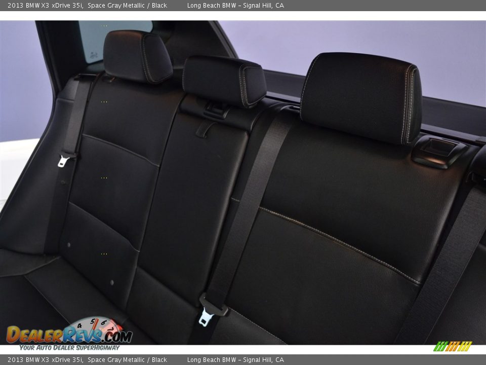 2013 BMW X3 xDrive 35i Space Gray Metallic / Black Photo #13