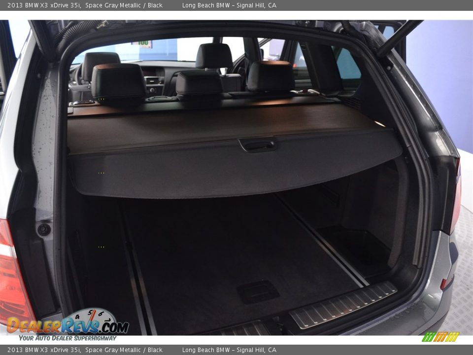 2013 BMW X3 xDrive 35i Space Gray Metallic / Black Photo #15