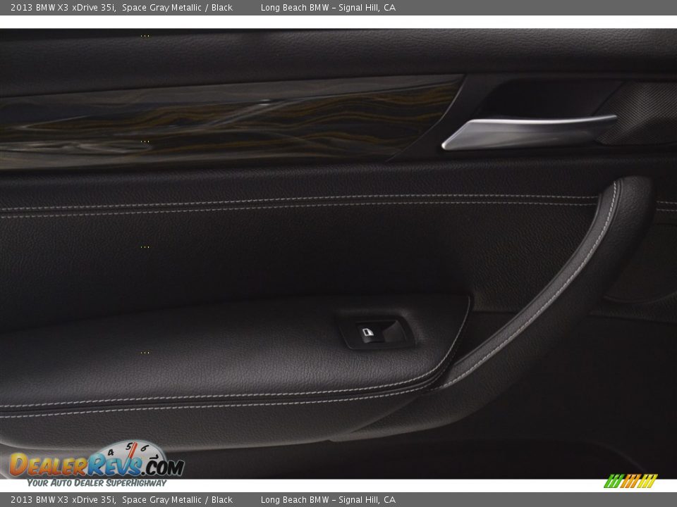 2013 BMW X3 xDrive 35i Space Gray Metallic / Black Photo #20