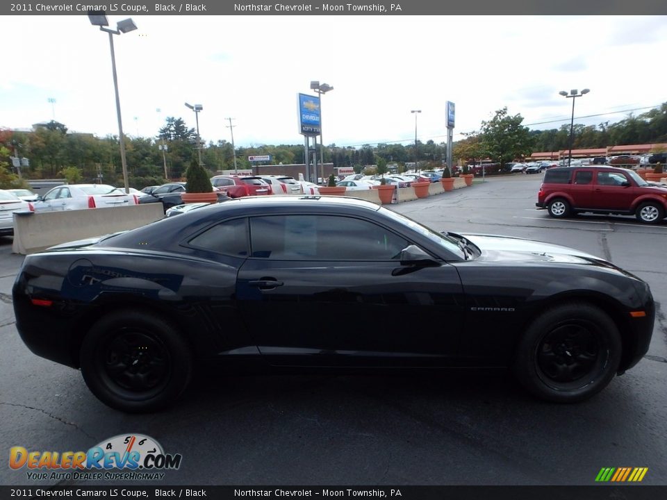 2011 Chevrolet Camaro LS Coupe Black / Black Photo #12