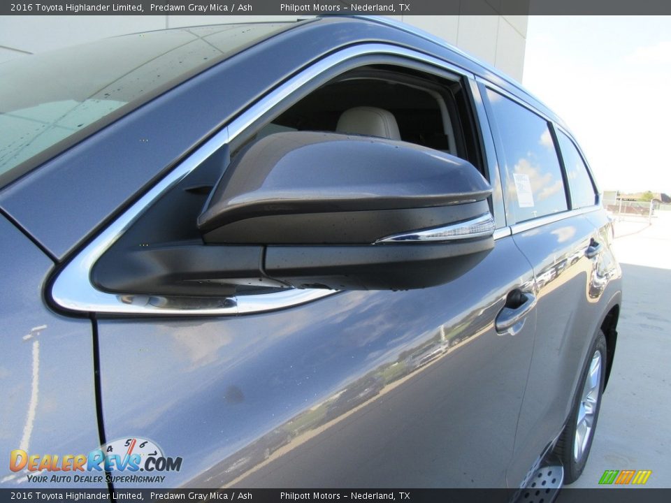 2016 Toyota Highlander Limited Predawn Gray Mica / Ash Photo #13