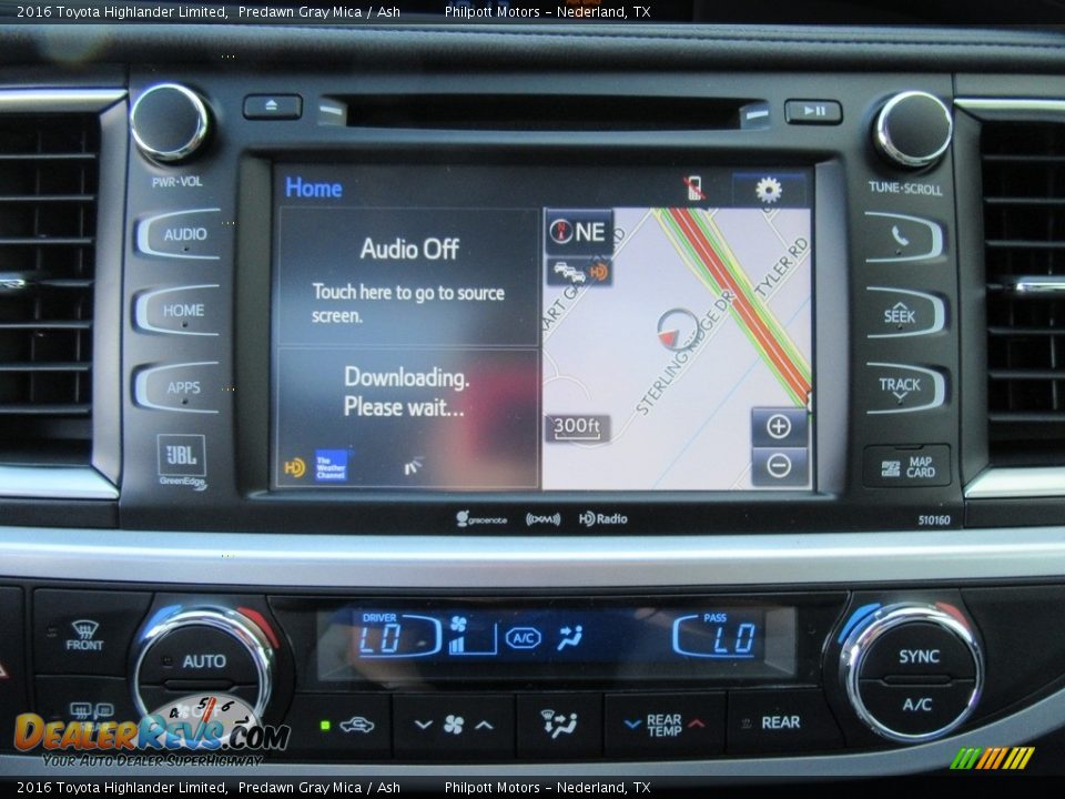 2016 Toyota Highlander Limited Predawn Gray Mica / Ash Photo #28