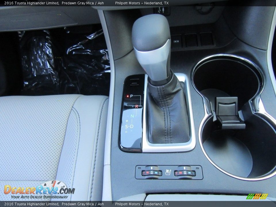 2016 Toyota Highlander Limited Predawn Gray Mica / Ash Photo #30
