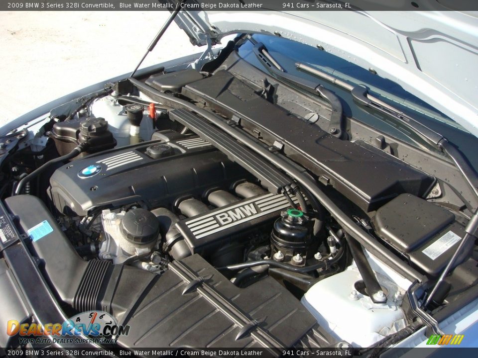 2009 BMW 3 Series 328i Convertible 3.0 Liter DOHC 24-Valve VVT Inline 6 Cylinder Engine Photo #28
