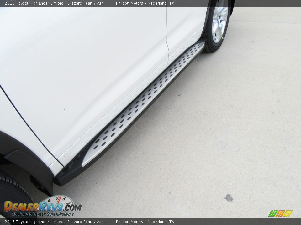 2016 Toyota Highlander Limited Blizzard Pearl / Ash Photo #12