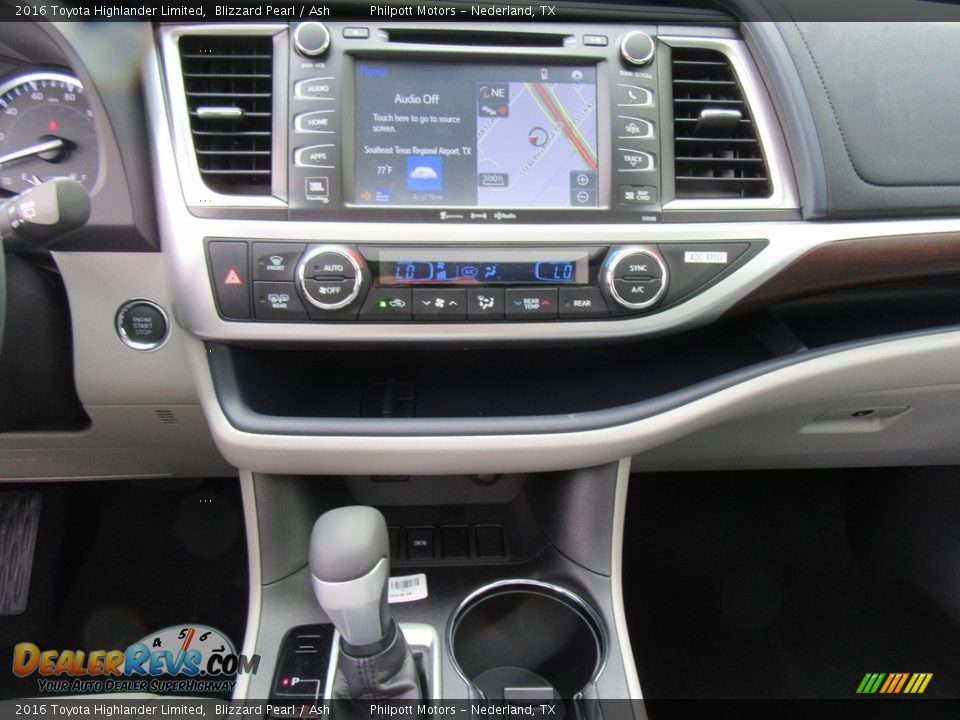 2016 Toyota Highlander Limited Blizzard Pearl / Ash Photo #27