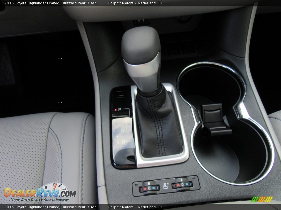2016 Toyota Highlander Limited Blizzard Pearl / Ash Photo #30