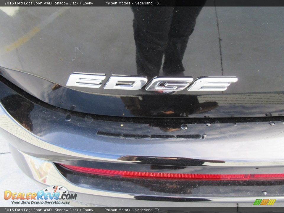 2016 Ford Edge Sport AWD Shadow Black / Ebony Photo #13