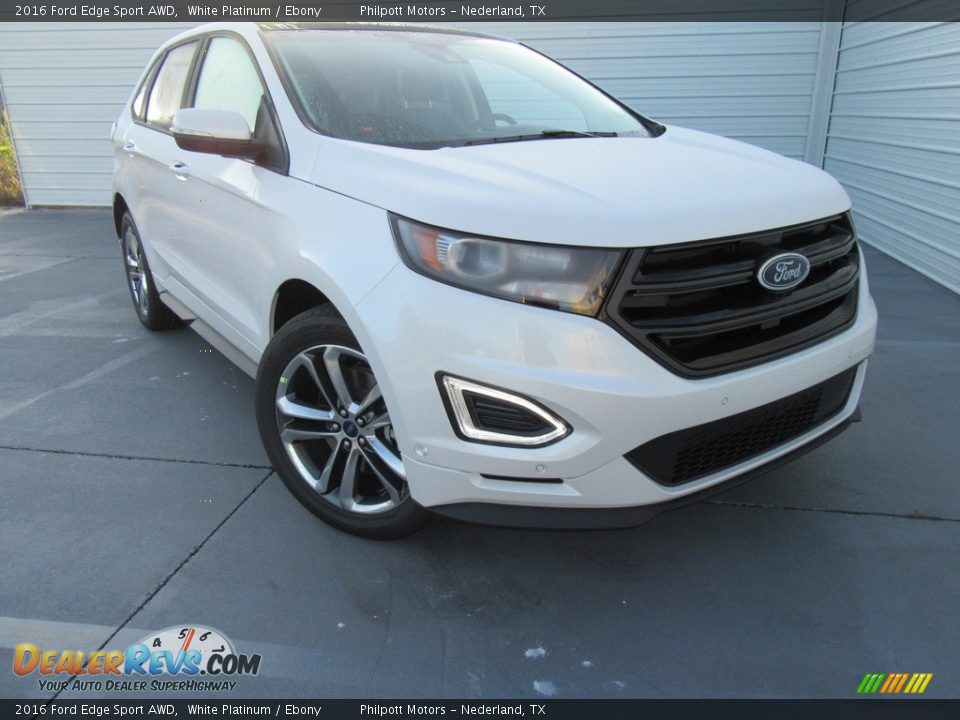 Front 3/4 View of 2016 Ford Edge Sport AWD Photo #2
