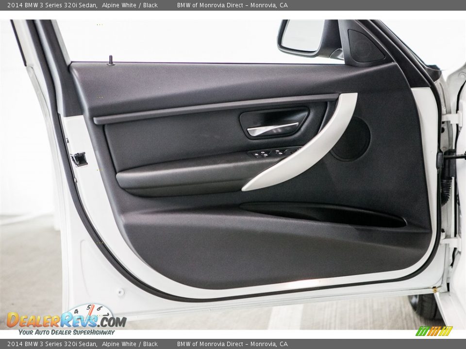 2014 BMW 3 Series 320i Sedan Alpine White / Black Photo #22