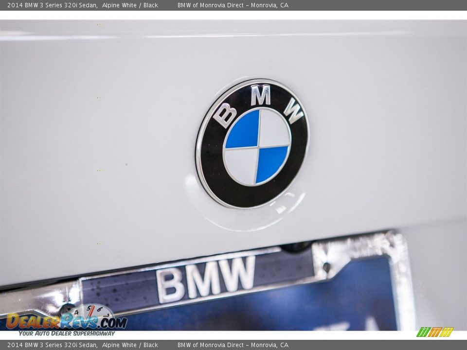 2014 BMW 3 Series 320i Sedan Alpine White / Black Photo #30
