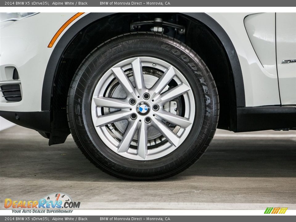 2014 BMW X5 sDrive35i Alpine White / Black Photo #8