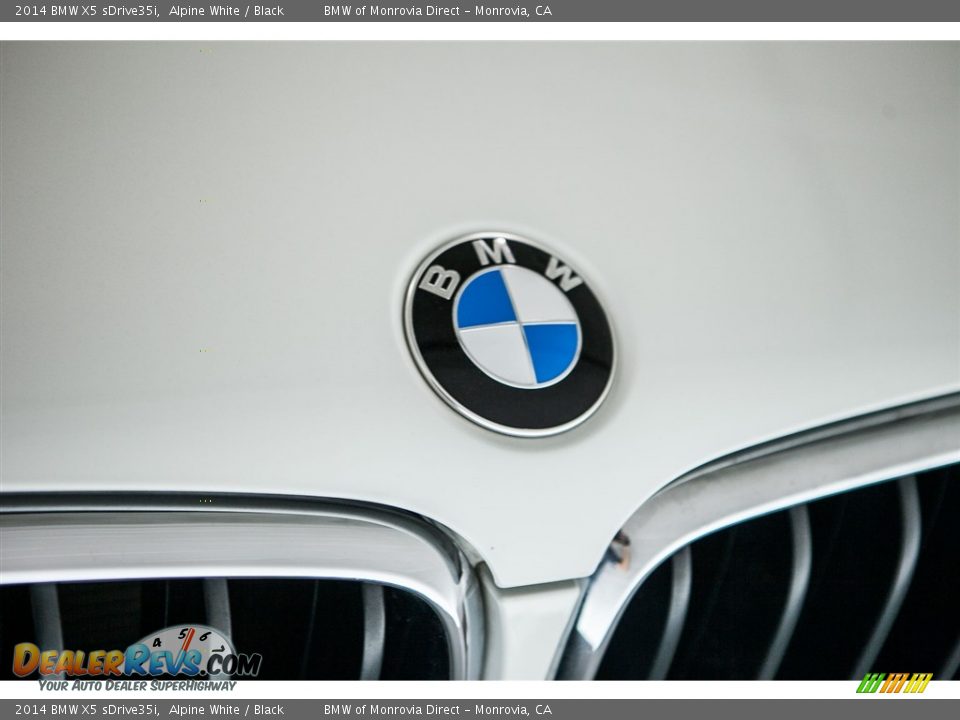 2014 BMW X5 sDrive35i Alpine White / Black Photo #28