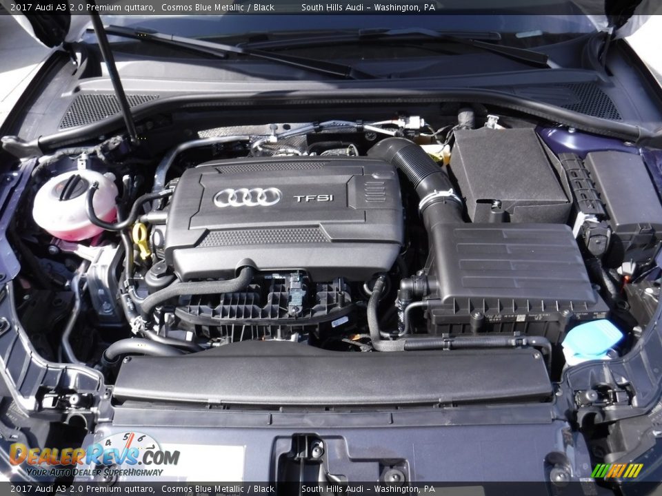 2017 Audi A3 2.0 Premium quttaro 2.0 Liter TFSI Turbocharged DOHC 16-Valve VVT 4 Cylinder Engine Photo #17