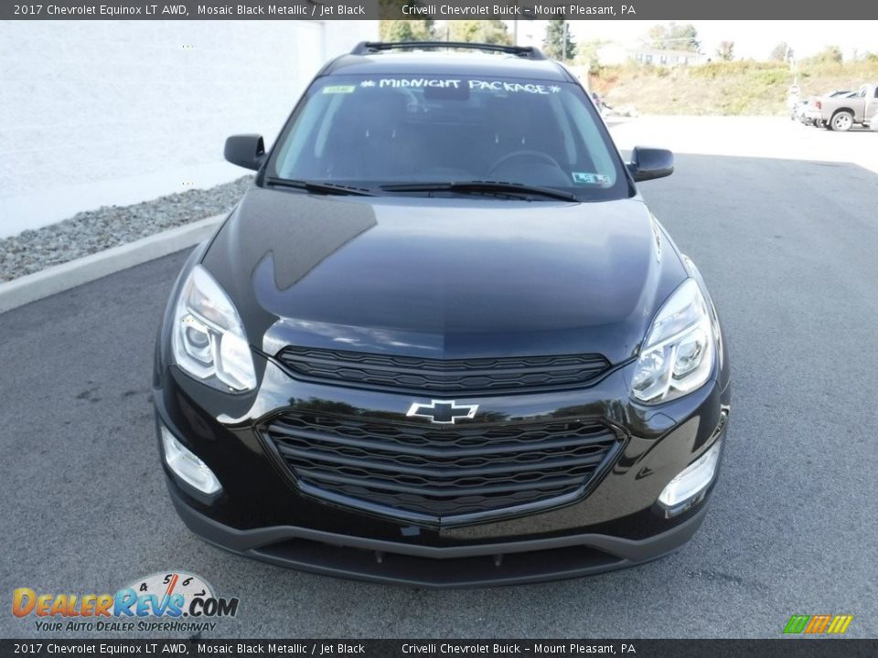 2017 Chevrolet Equinox LT AWD Mosaic Black Metallic / Jet Black Photo #4