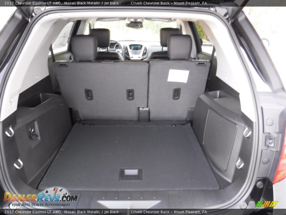 2017 Chevrolet Equinox LT AWD Mosaic Black Metallic / Jet Black Photo #22