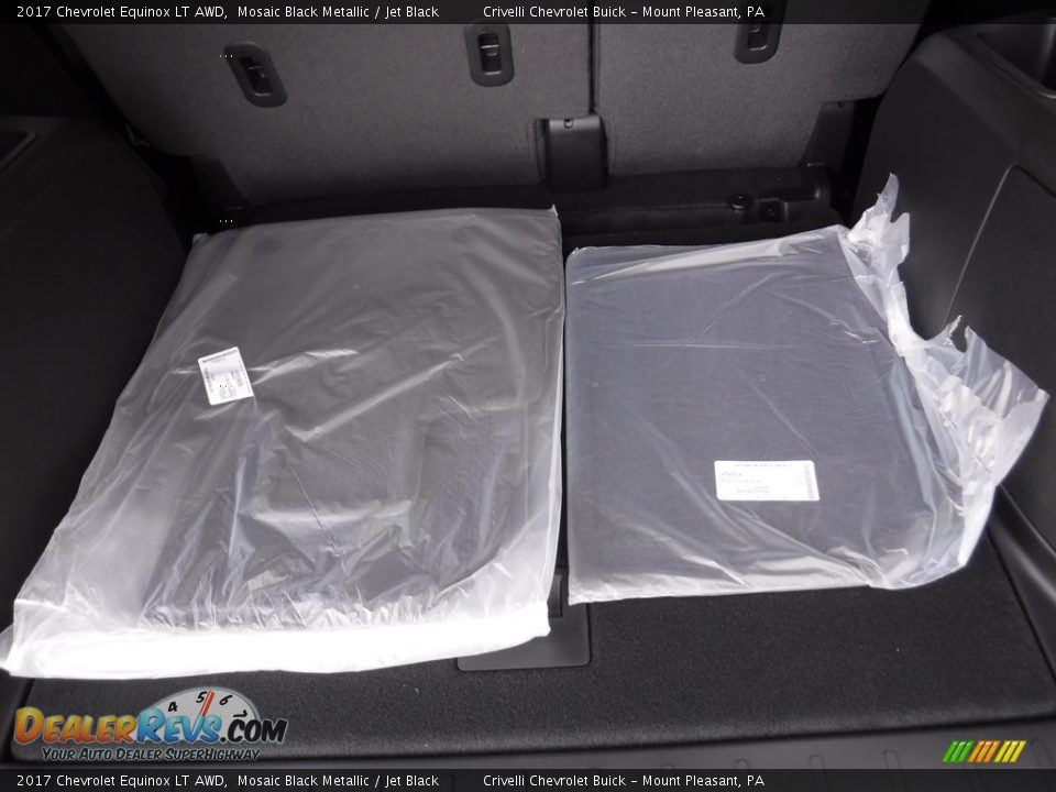 2017 Chevrolet Equinox LT AWD Mosaic Black Metallic / Jet Black Photo #23