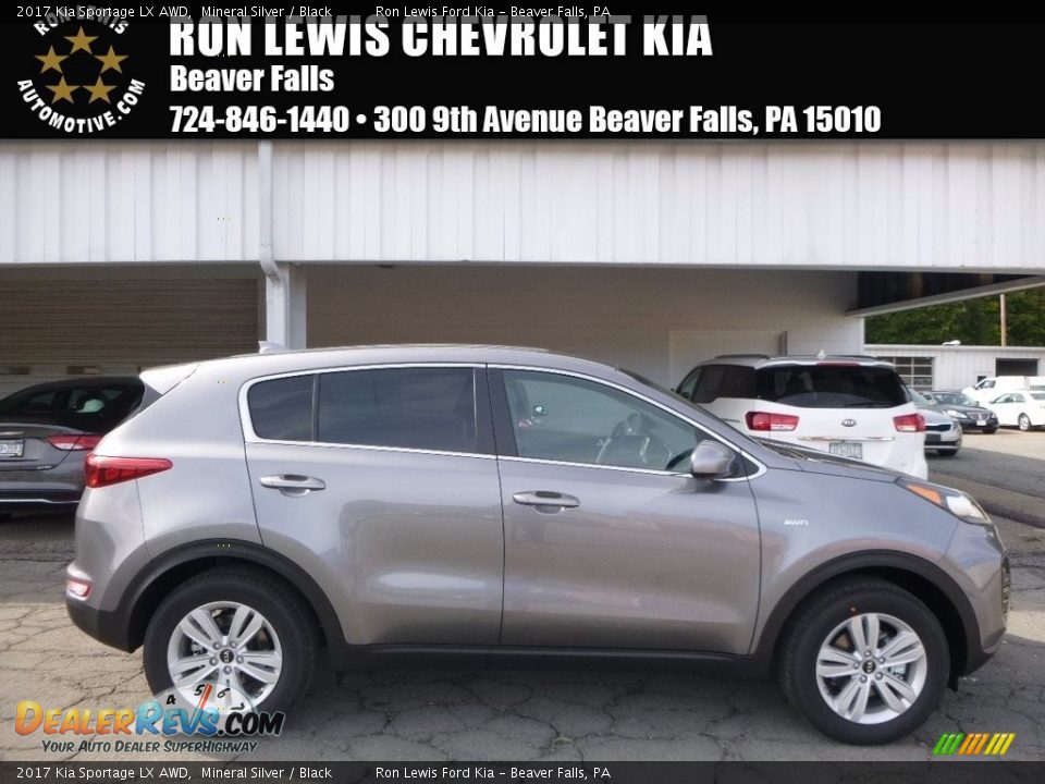 2017 Kia Sportage LX AWD Mineral Silver / Black Photo #1