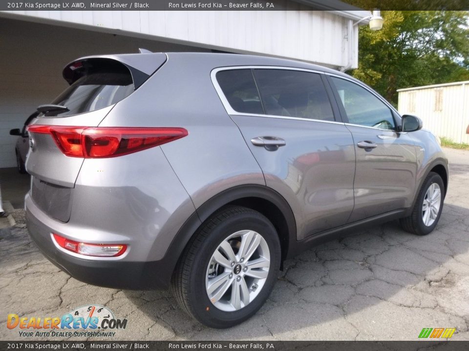 2017 Kia Sportage LX AWD Mineral Silver / Black Photo #2