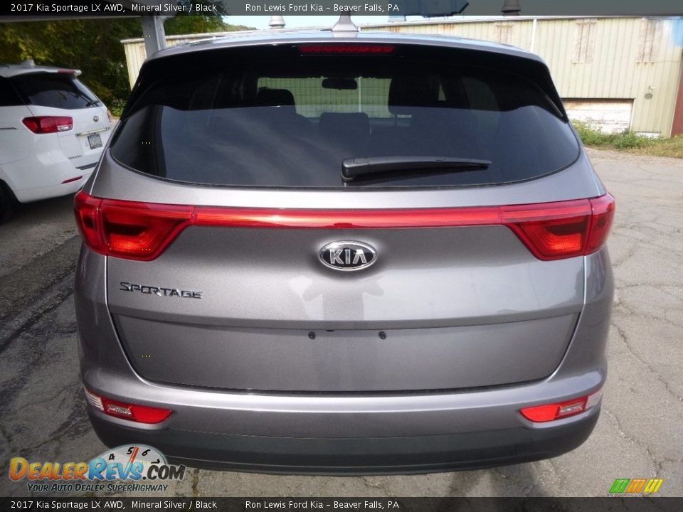 2017 Kia Sportage LX AWD Mineral Silver / Black Photo #3