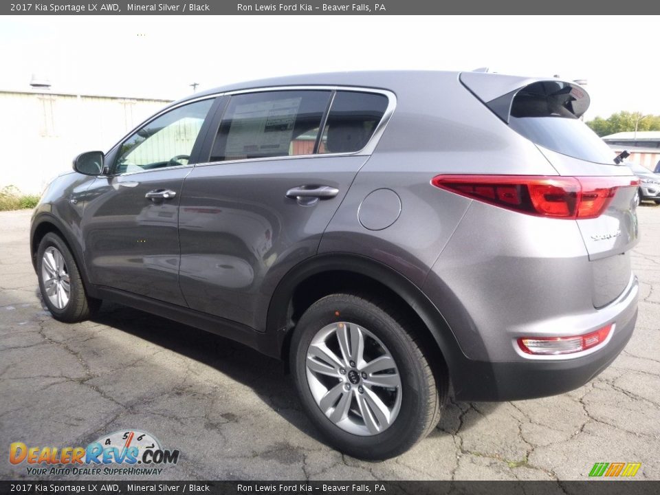 2017 Kia Sportage LX AWD Mineral Silver / Black Photo #5
