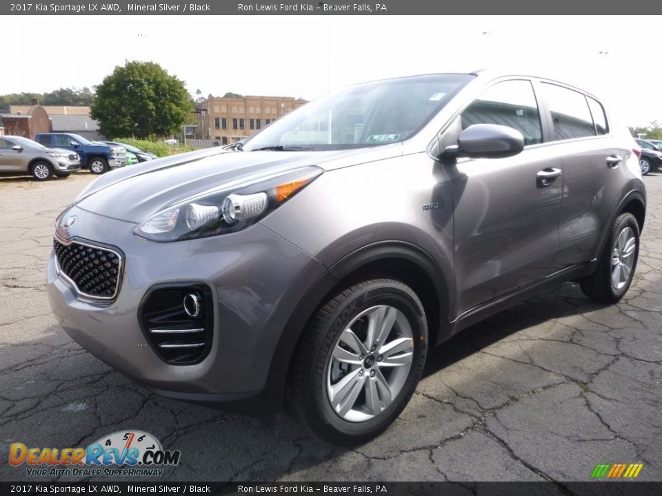 2017 Kia Sportage LX AWD Mineral Silver / Black Photo #7